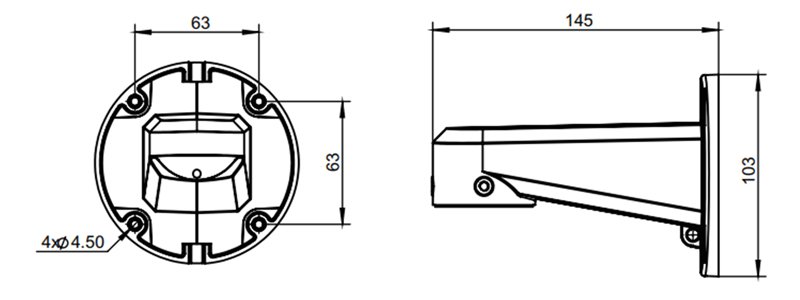 ZN-IRS2081R4E-ES Camera vòm Tốc Độ Mạng hồng ngoại 8MP 20x 4 inch