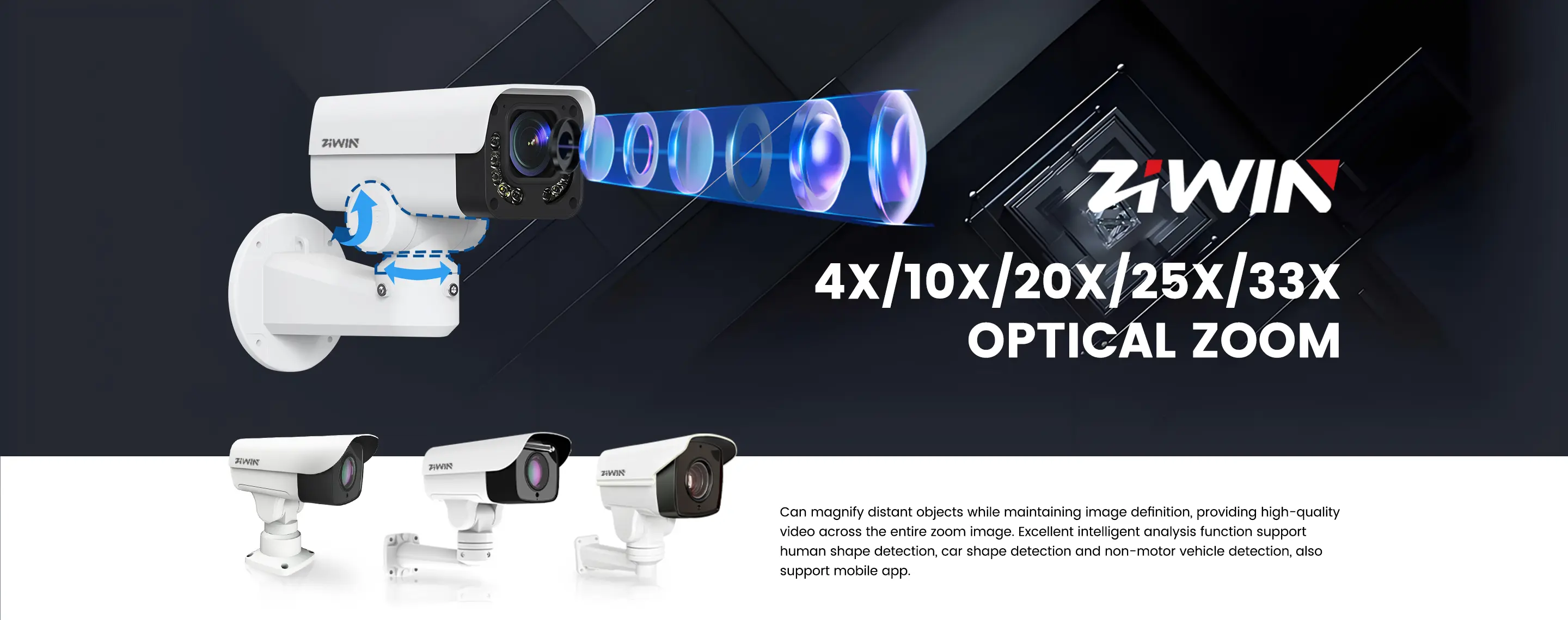 Camera hình viên đạn PTZ 5.0 Series