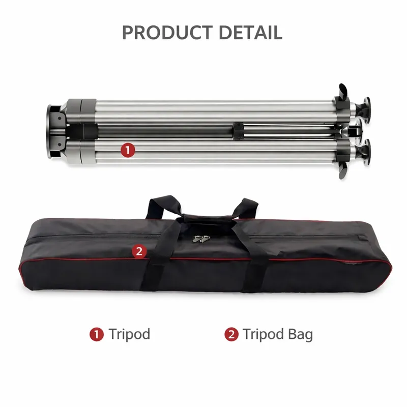 Giá đỡ ba chân tải ZN-T200 200kg (440,92lb) cho thiết bị xoay nghiêng